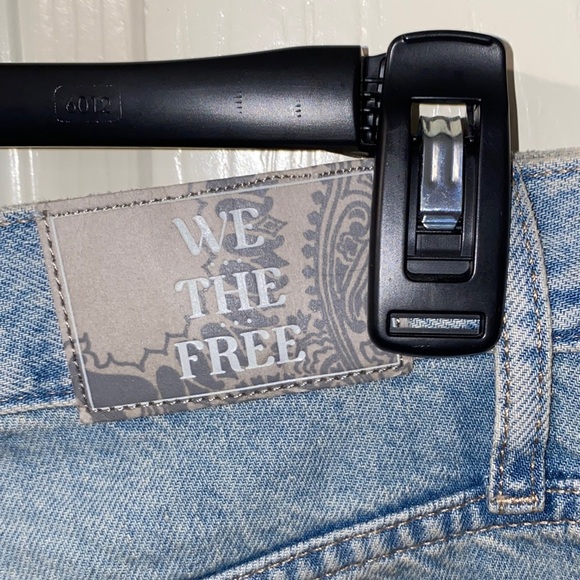 We The Free Light Blue Wide Leg Jeans 26 - Picture 13 of 15